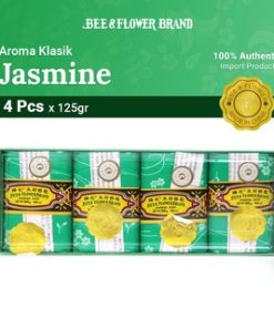Bee Flower Import Jasmine 125 gr (4 pcs) - Sabun Tawon Melati
