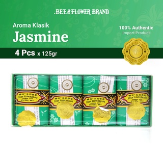 Bee Flower Import Jasmine 125 gr (4 pcs) - Sabun Tawon Melati