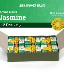 Bee Flower Import Jasmine 81 gr (12 pcs) - Sabun Tawon Melati