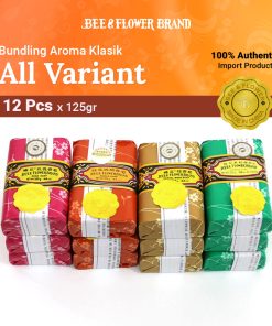 Bee Flower Import Mix Bundle All Variant 125 gr (12 pcs)