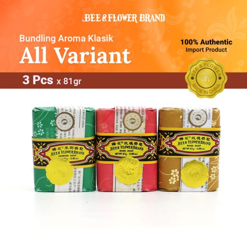 Bee Flower Import Mix Bundle All Variant 81 gr (3 pcs)