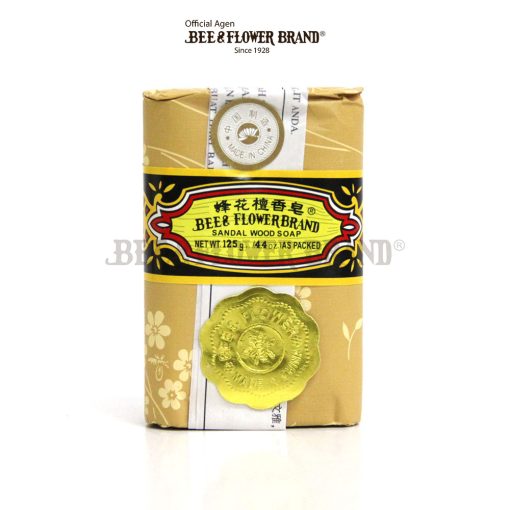 Bee Flower Import Sandalwood 125 gr - Sabun Tawon Cendana - Image 2