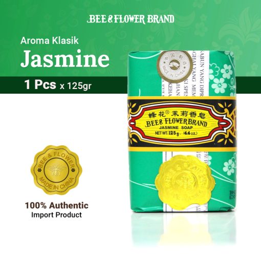 Bee Flower Import Jasmine 125 gr - Sabun Tawon Melati