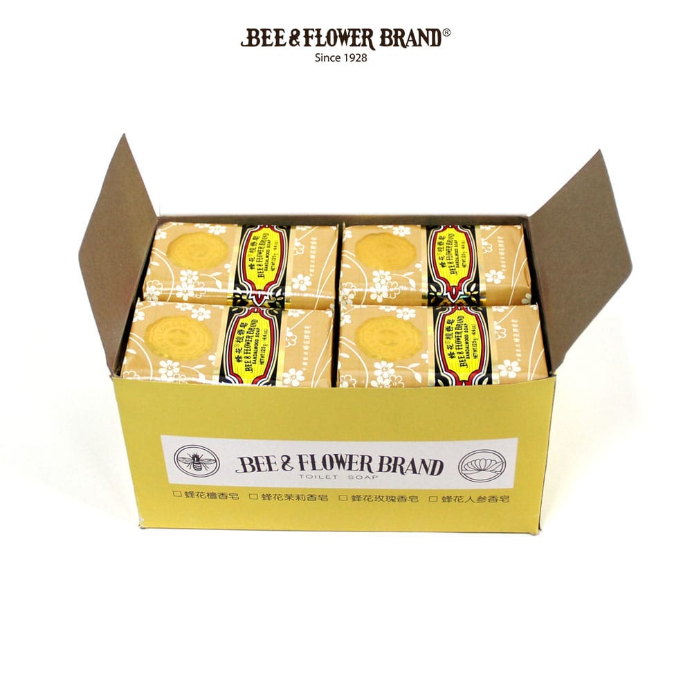 Bee Flower Import Sandalwood 125 gr (12 pcs) - Sabun Tawon Cendana - Image 3