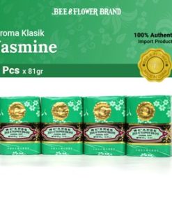 Bee Flower Import Jasmine 81 gr (4 pcs) - Sabun Tawon Melati