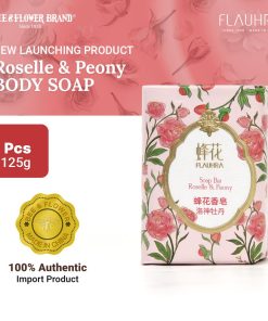 Flauhra Import Bar Soap Rosele And Peony 125 gr
