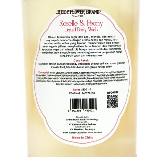 Flauhra Import Liquid Soap Rosele And Peony 500 ml - Image 5